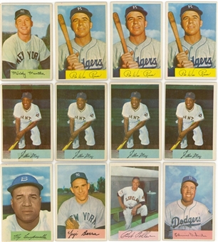 1954 Bowman Collection (625+) Including Many Hall of Famers 